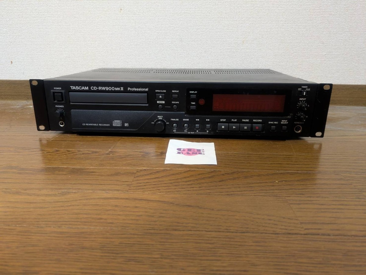 Tascam CD-RW900MKII Professional CD Recorder / Player Fully