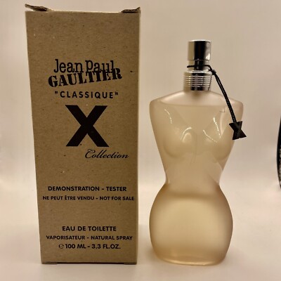 Jean Paul Gaultier CLASSIQUE X Collection EDT Spray 3.3 oz RARE