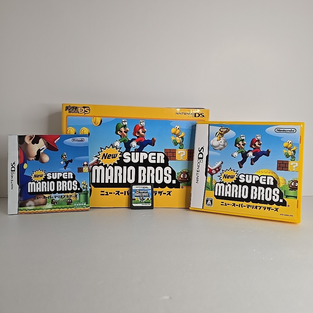 Super Mario Bros New Nintendo DS Authentic From Japan bundle with