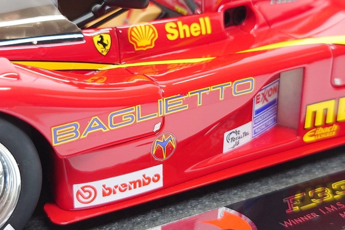 BBR Models 1:18 Ferrari 333 SP #30 MOMO - IMSA 1994 | eBay