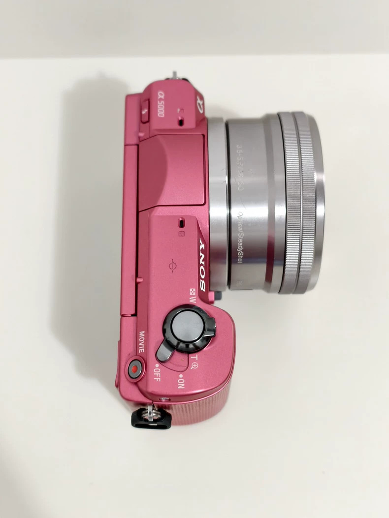 Sony Alpha a5000 PINK 20.1 MP pink Digital Camera w/Sony OSS 16