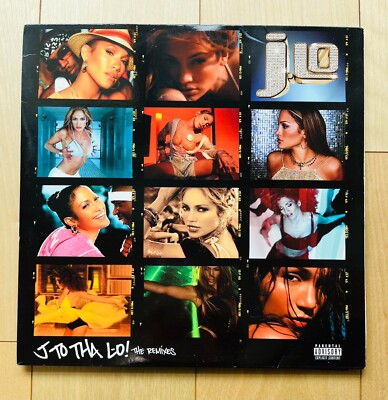 JENNIFER LOPEZ / J To Tha L-O! The Remixes 2002 US 2LP Vinyl Fat