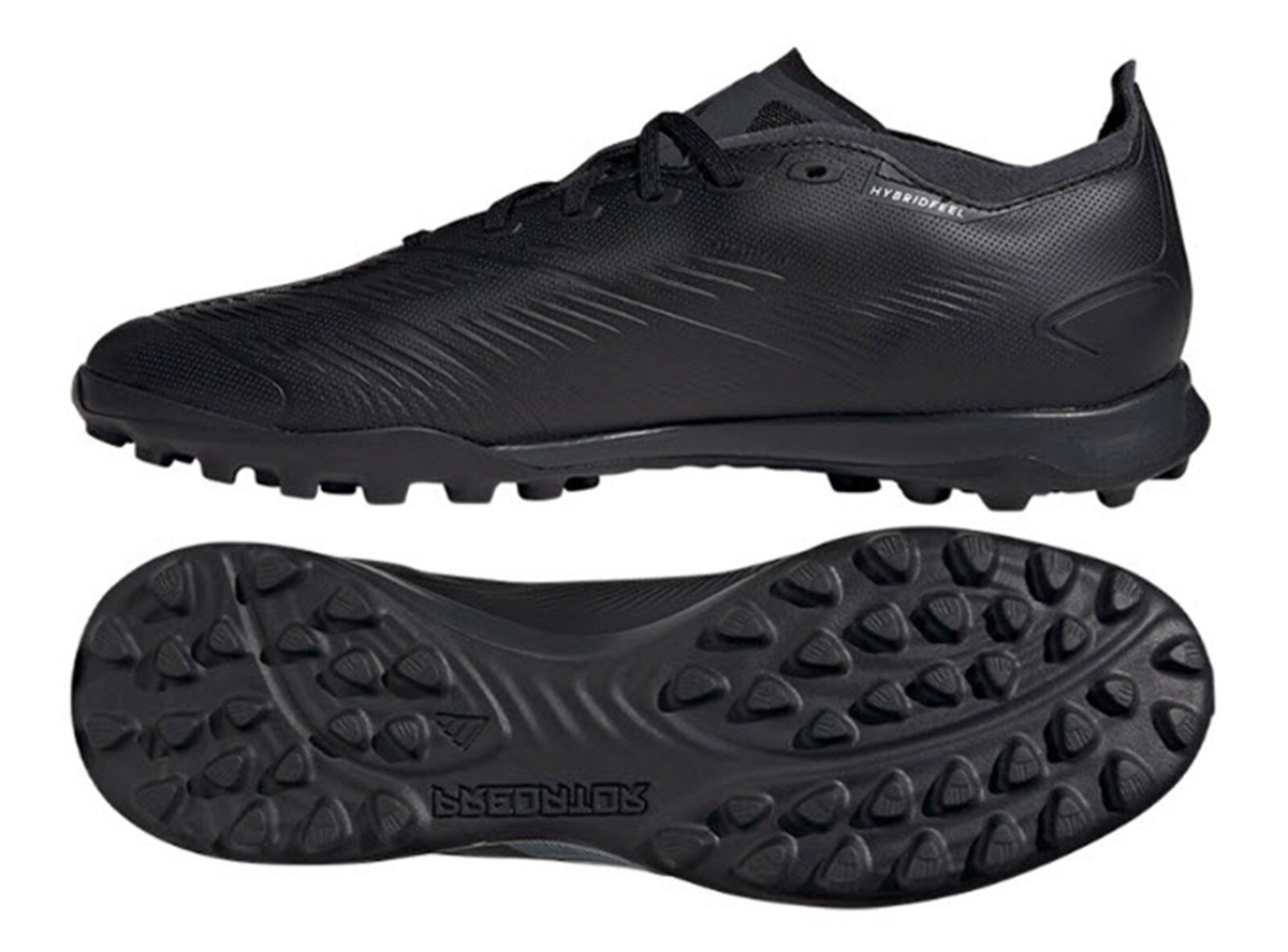 Adidas Men Predator League Low TF Cleats Black Futsal Soccer Boot