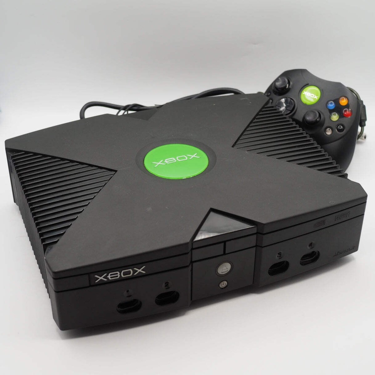Microsoft Xbox Console system Black NTSC-J Tested Working Original