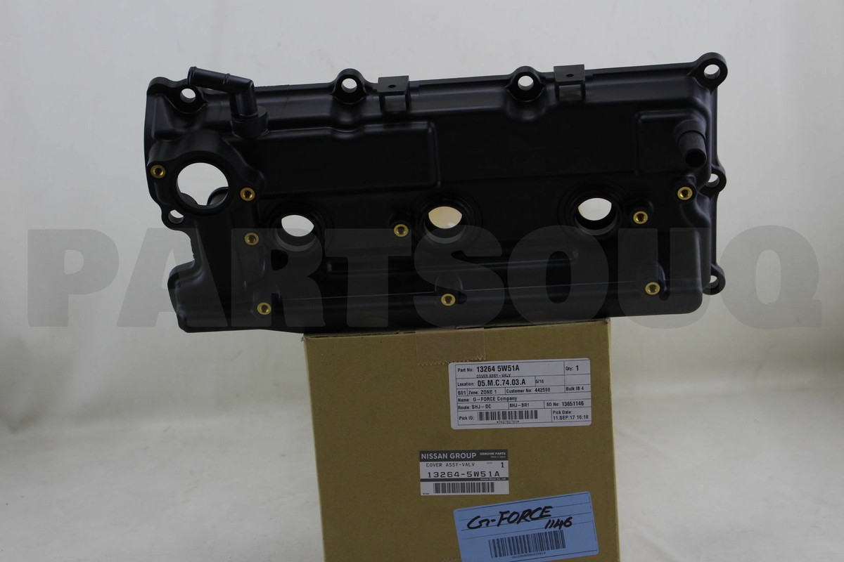 132645W51A Genuine Nissan COVER ASSY-VALVE ROCKER 13264-5W51A | eBay