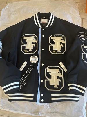 New Supreme Drill Team Varsity Jacket Mens XL | eBay