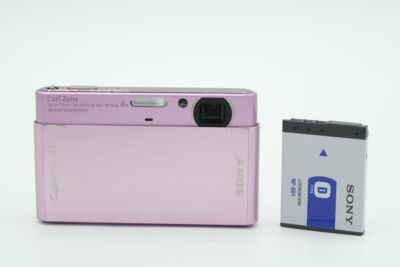 SONY DSC-T77 Pink Cyber Shot 4.0x Optical Zoom Digital Camera