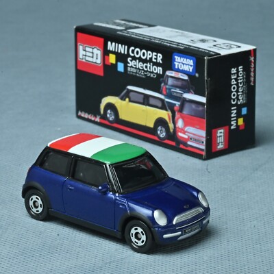 1/57 Tomica Tomy Mini Cooper Selection, Kujix (Italy flag) Diecast