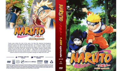 DVD Naruto Vol.1 - 720 End English Dubbed + 11 Movies Complete