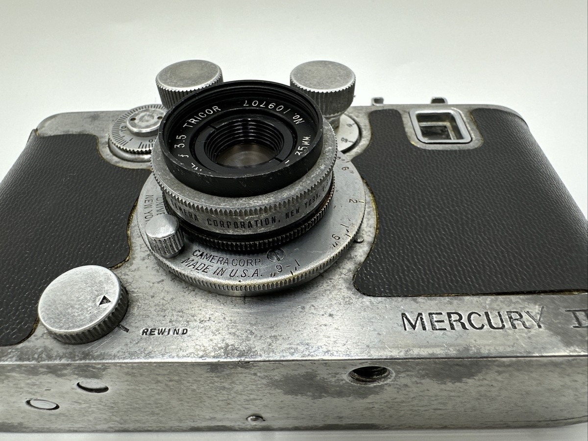 Mercury II Model CX Half Frame 35mm Film Camera With Lens | eBay