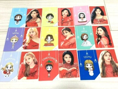 TWICE WORLD TOUR 2019 TWICELIGHTS FC lottery offciial Sticker set