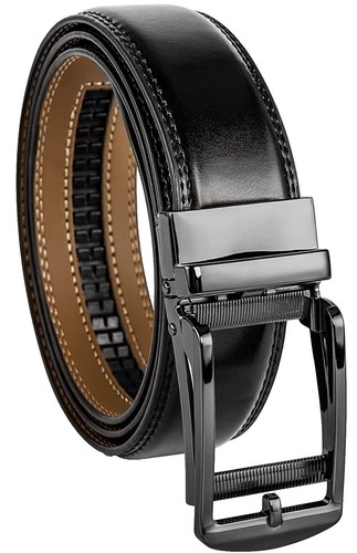 Chrome Hearts BELT LOOP Cross Ball Button Leather Belt Loop Black