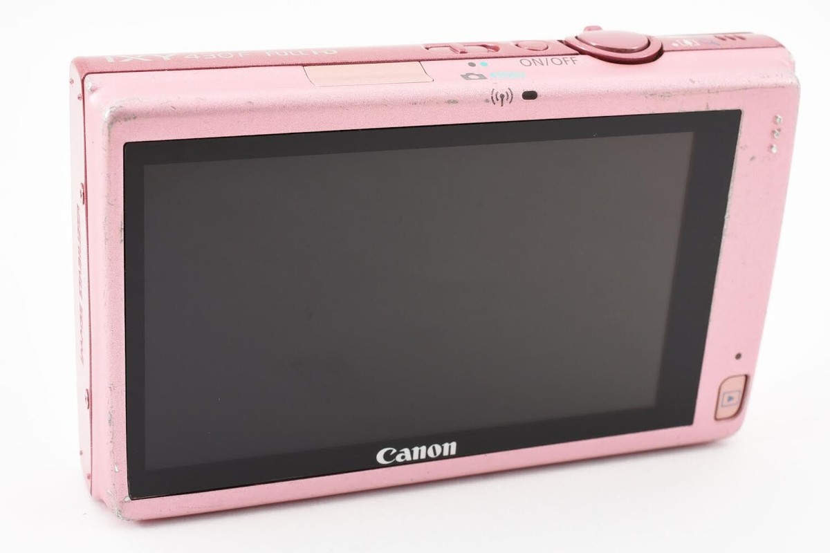 Canon IXY 430F 430 F 16.1 MP Compact Digital Camera Light Pink