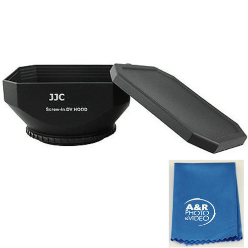 55mm Video Lens Hood Sony FDR-AX40 FDR-AX53 camcorder shade AX53