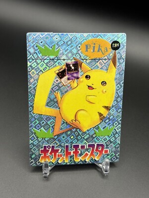 Pokemon Card - Pikachu #189 - Vending Machine - Holo | eBay