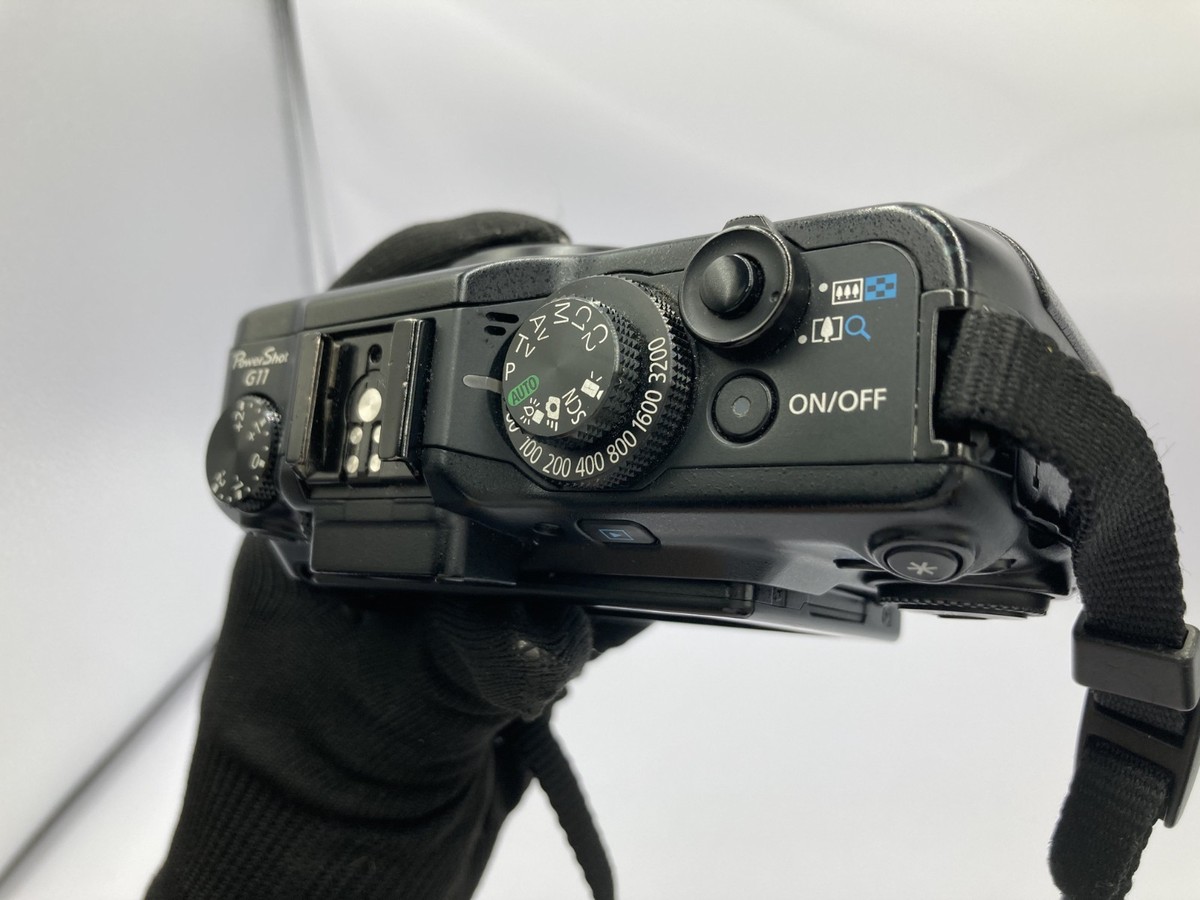 Excellent Canon Powershot G11 Digital Camera Black 10MP 1954 | eBay