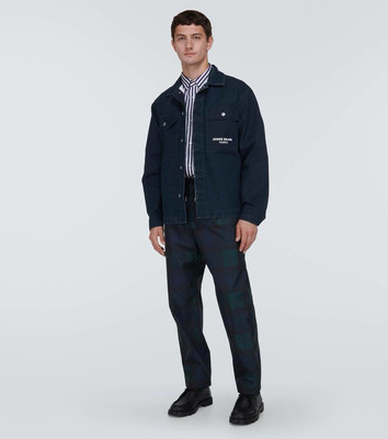 Stone Island Marina Denim Overshirt Navy Blue Men's Size XXL Shirt