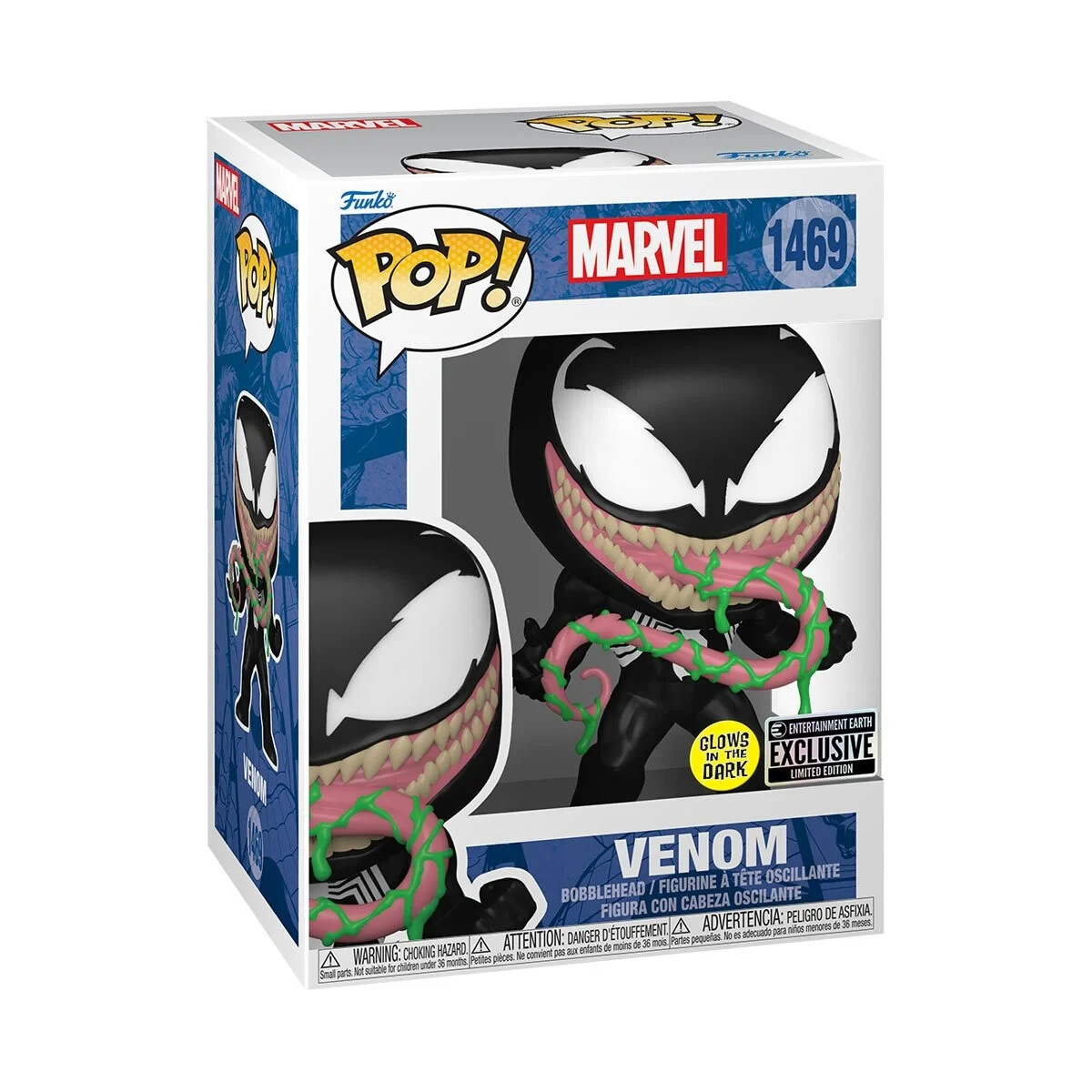Venom with Ooze Glow-in-the-Dark Funko Pop! Vinyl Figure #1469