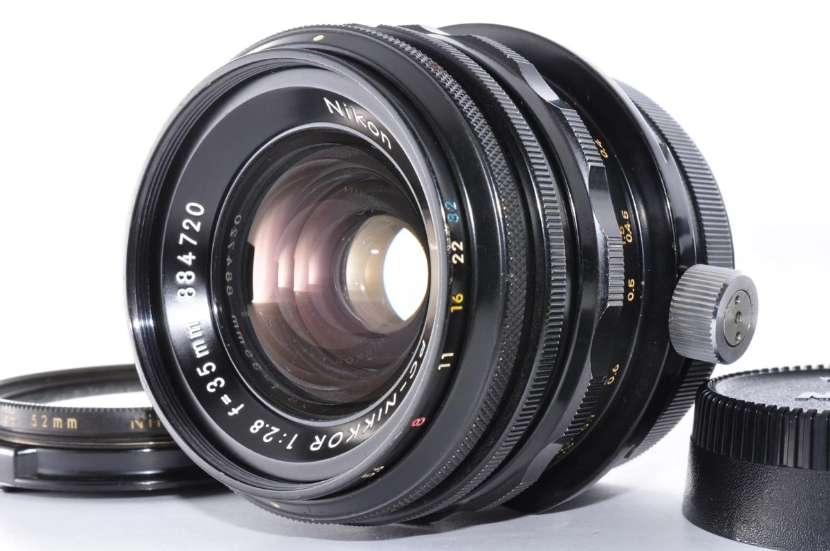 Nikon NIKKOR f/2.8 Camera Lenses 35mm Focal for sale | eBay