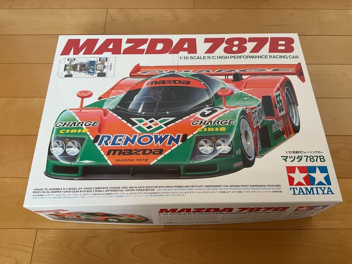 Tamiya 1/10 Electric RC Car No.218 Mazda 787B 47518 Assembly Kit