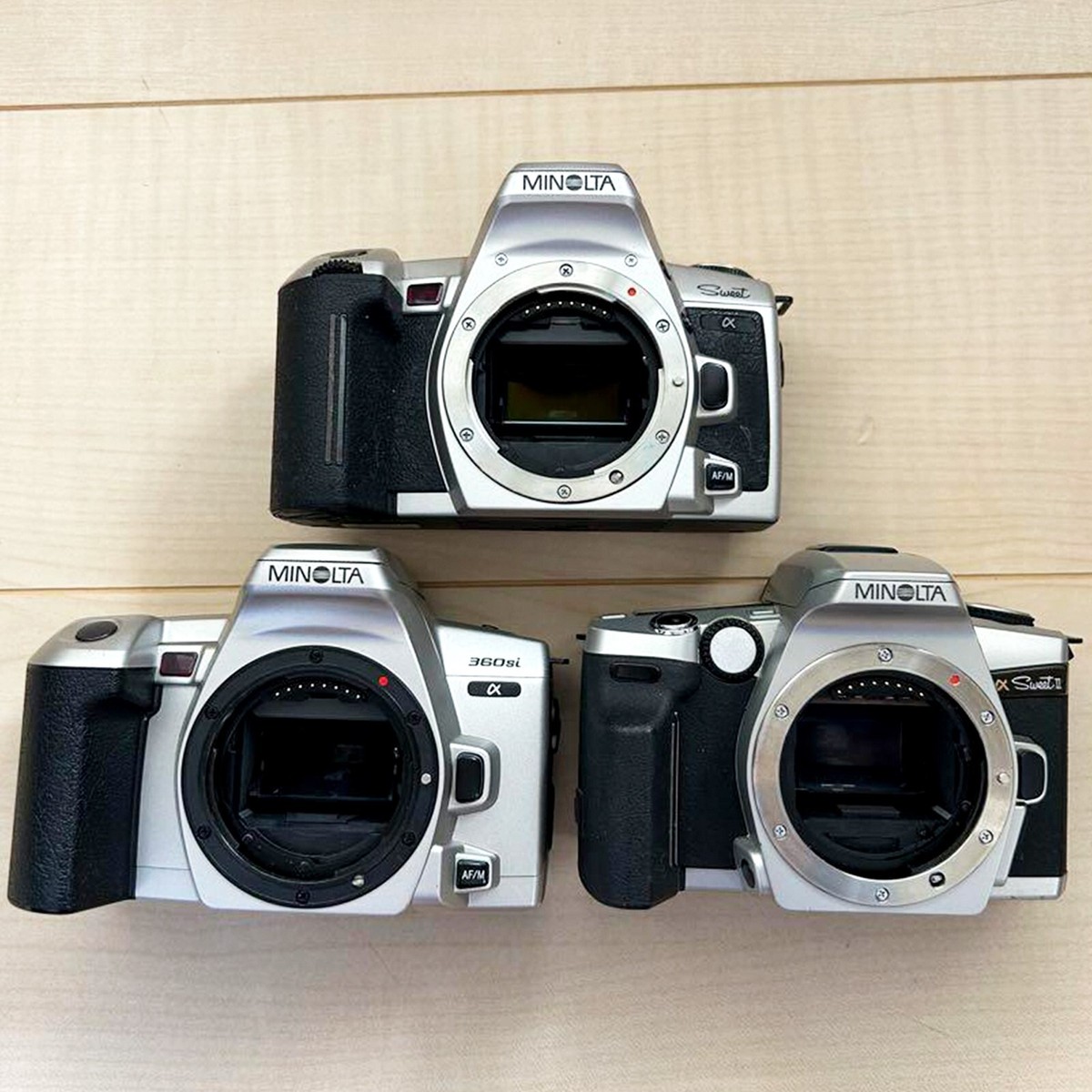 MINOLTA Film Camera α Sweet / α Sweet II / α 360si Set Unconfirmed