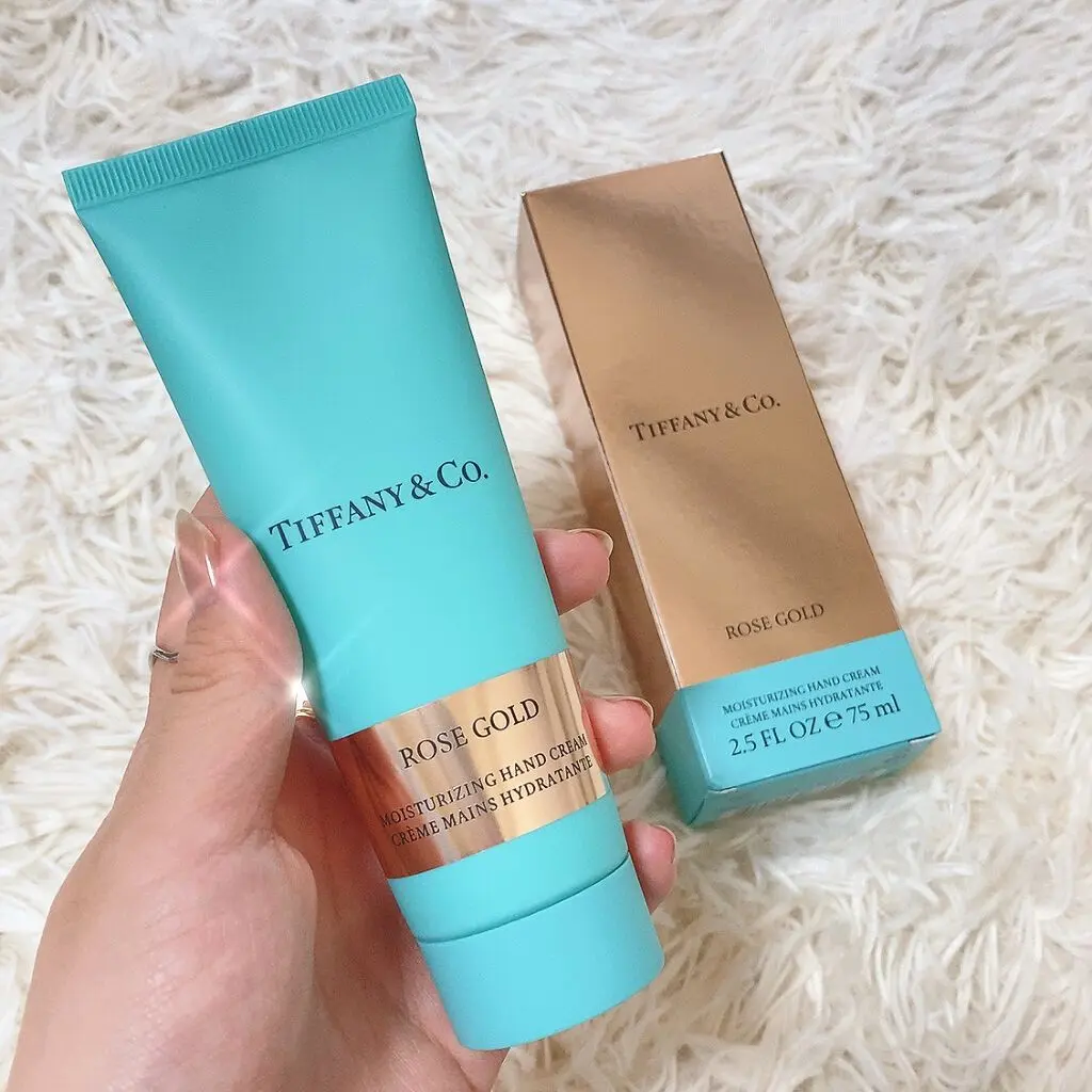 TIFFANY & CO Rose Gold Moisturizing Hand Cream 75ml Scented