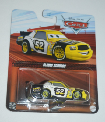 DISNEY PIXAR 2024 CARS METAL - CLAUDE SCRUGGS # 52 YELLOW | eBay