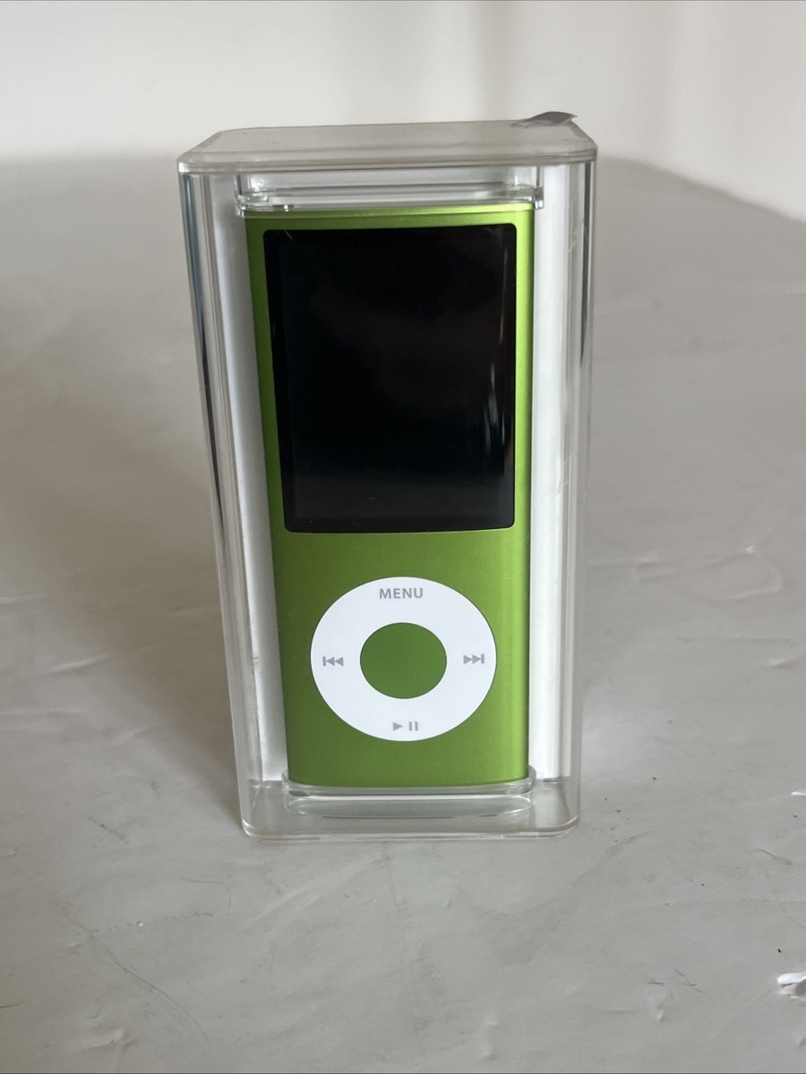 Apple iPod Nano 4th Generation Green 8GB PB746ZD/A A1285 New