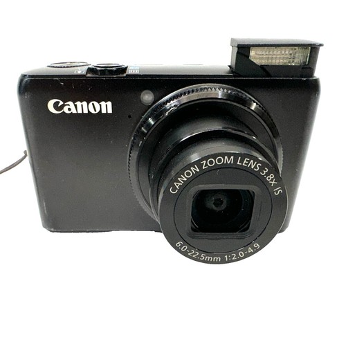 Canon PowerShot S90 10MP Digital Camera 3.8X Wide Angle Optical