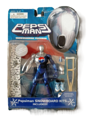 PEPSI MAN Snowboarding Pepsiman Ultra Free Pose Figure 150mm