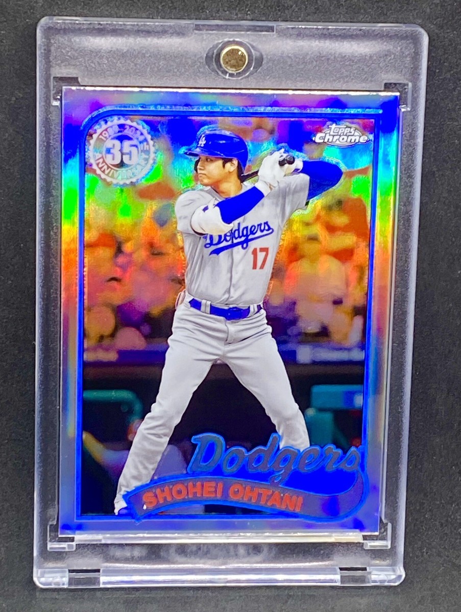 Shohei Ohtani RARE REFRACTOR INVESTMENT CARD TOPPS CHROME DODGERS