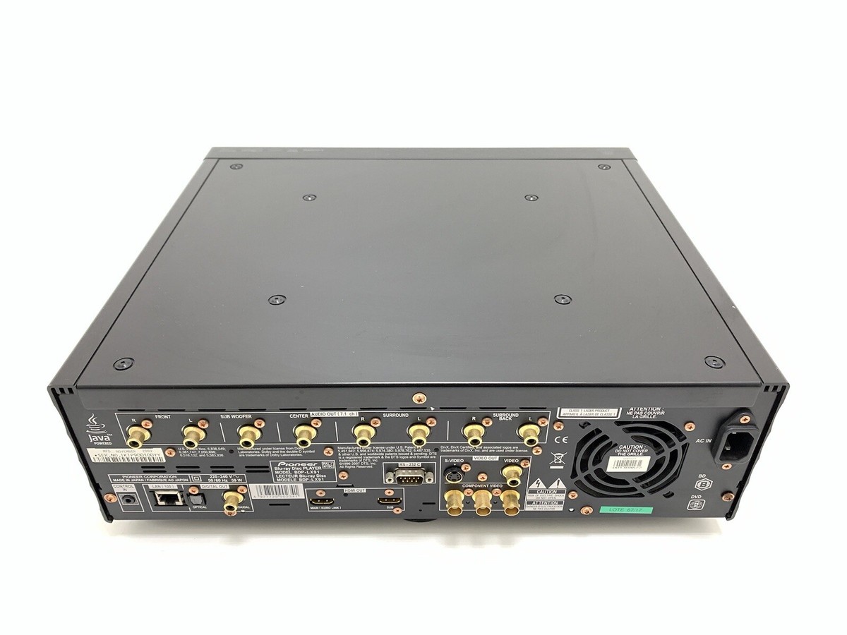 PIONEER BDP-LX91 Blu-Ray CD DVD Disc Player with REMOTE High End