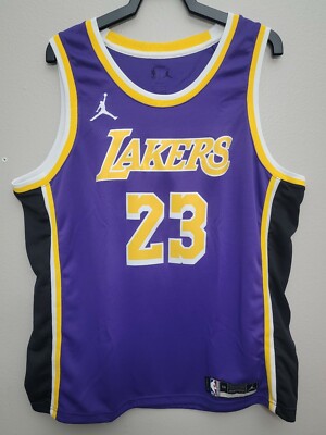 Nike Los Angeles Lakers LeBron James Statement Jersey Size 56 XXL