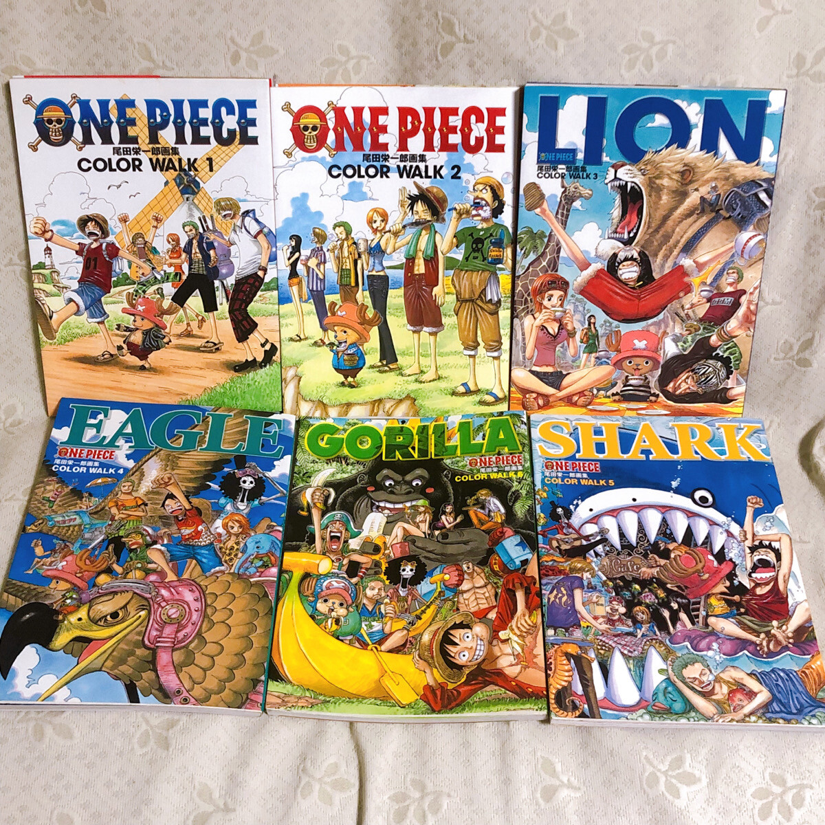 ONE PIECEコミック COLOR WALK ジャンプ切抜き他 初版多数 ONE PIECE