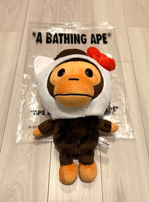 BAPE BABY MILO® X SANRIO HELLO KITTY Plush doll from japan | eBay
