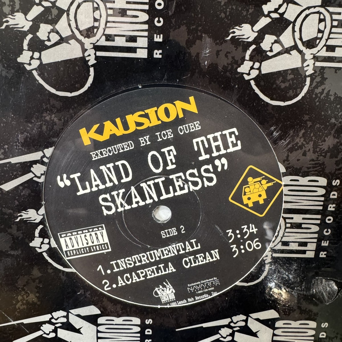 Kausion “Land Of The Skanless” Lp Record Ice Cube Lench Mob