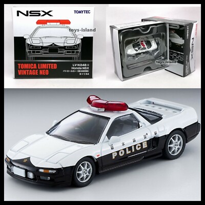 Tomica Limited Vintage NEO LV-N248a Honda NSX Patrol Car 1/64