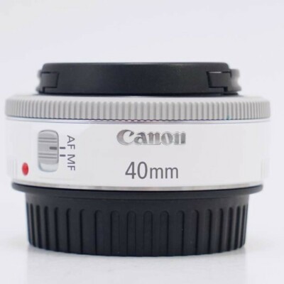 Canon Lens EF 40mm F2.8 STM White used Japan | eBay