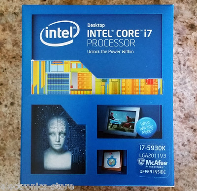 Intel Core i7-5930K Haswell-E 3.5GHz UNLOCKED Six-Core Sealed NEW