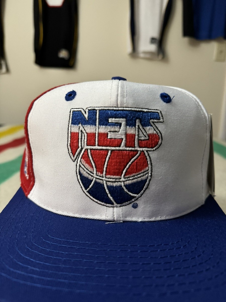 Vintage 90s Sports Specialties New Jersey Nets Backscript SnapBack