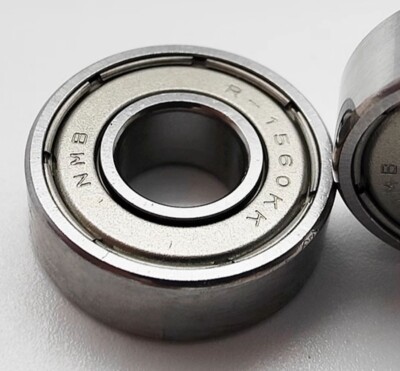 10pcs NMB Thailand 696ZZ R-1560KK Miniature Bearing Metal Seals