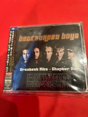 Backstreet Boys - ‎Greatest Hits Chapter One CD JAPAN EDITION Obi