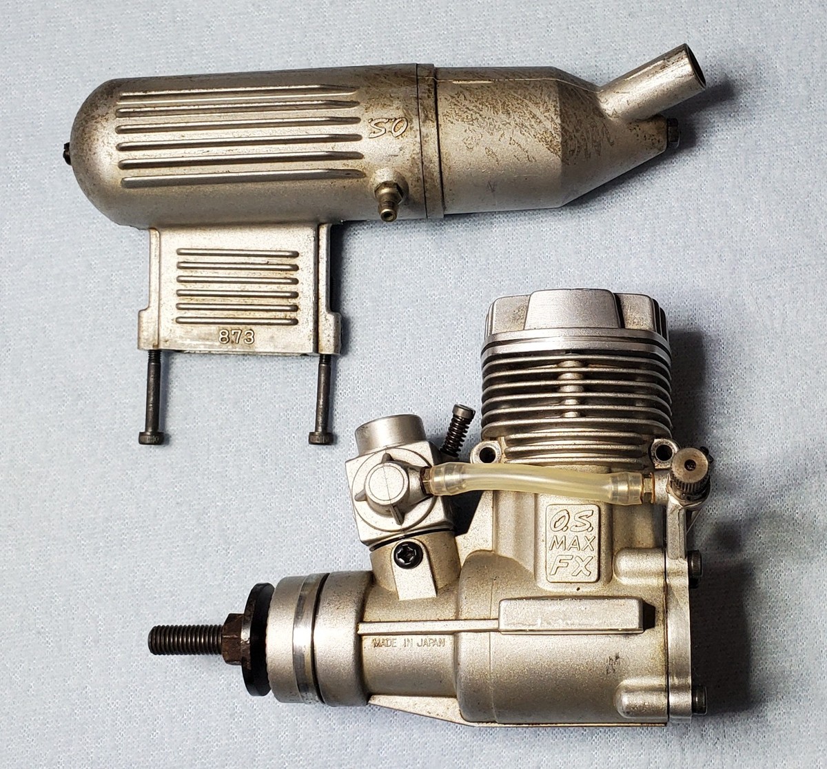 OS エンジン O.S. マックス 46 FX-エンジン Vintage OS Max 46 fx Glow