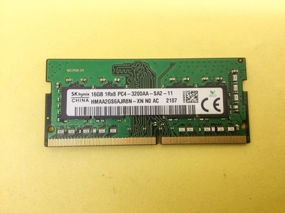 SK Hynix 16GB 1Rx8 PC4-3200AA SODIMM Laptop Memory HMAA2GS6AJR8N