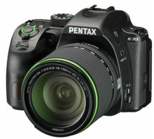 PENTAX K70 24.24MP Digital SLR Camera - Black (Kit with 18-135mm
