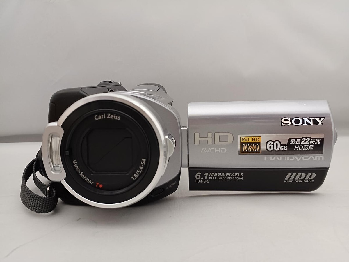 N1282▽SONY HDR-SR7 HDD (60GB) フルHD ソニー Sony HDR-SR7 AVC HD