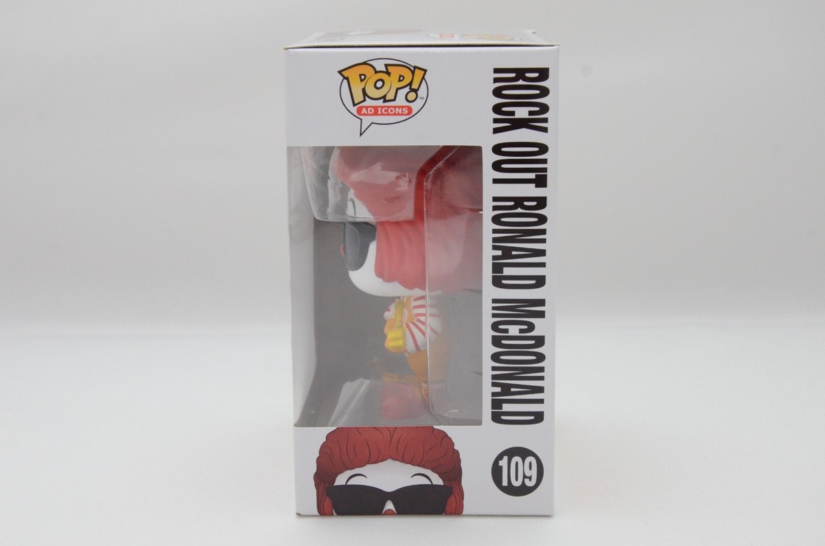 Funko McDonalds Rock Out Ronald McDonald #109 New in Box | eBay
