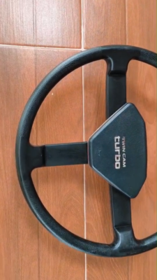Toyota Corona TT141 Carina Celica TA63 Black Steering Wheel Twin