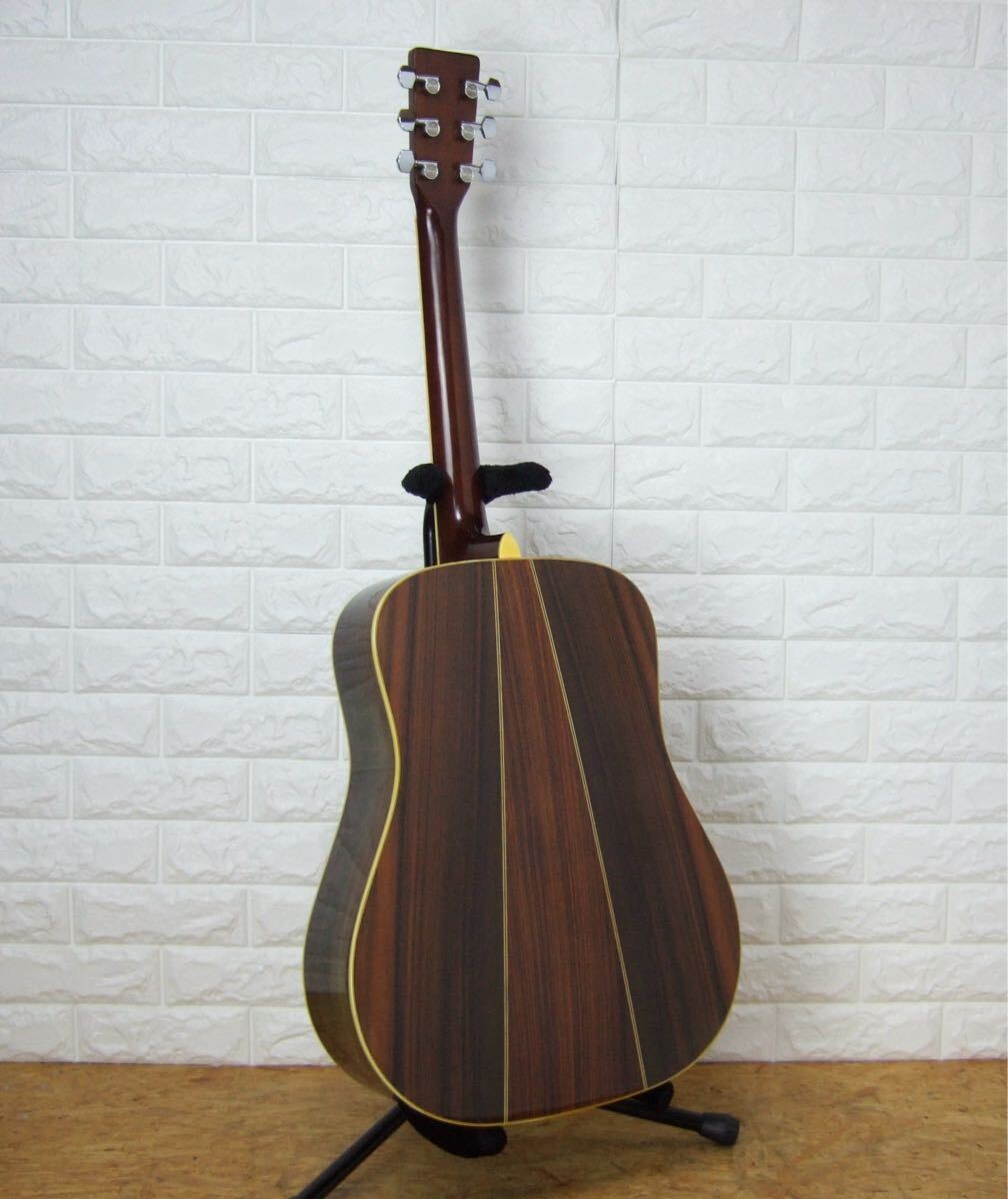 Acoustic Guitar Yamaki YM-500 Natural Made in Japan 1970s with