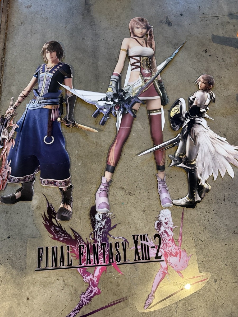 Final Fantasy XIII-2 Display Standee Promo | eBay